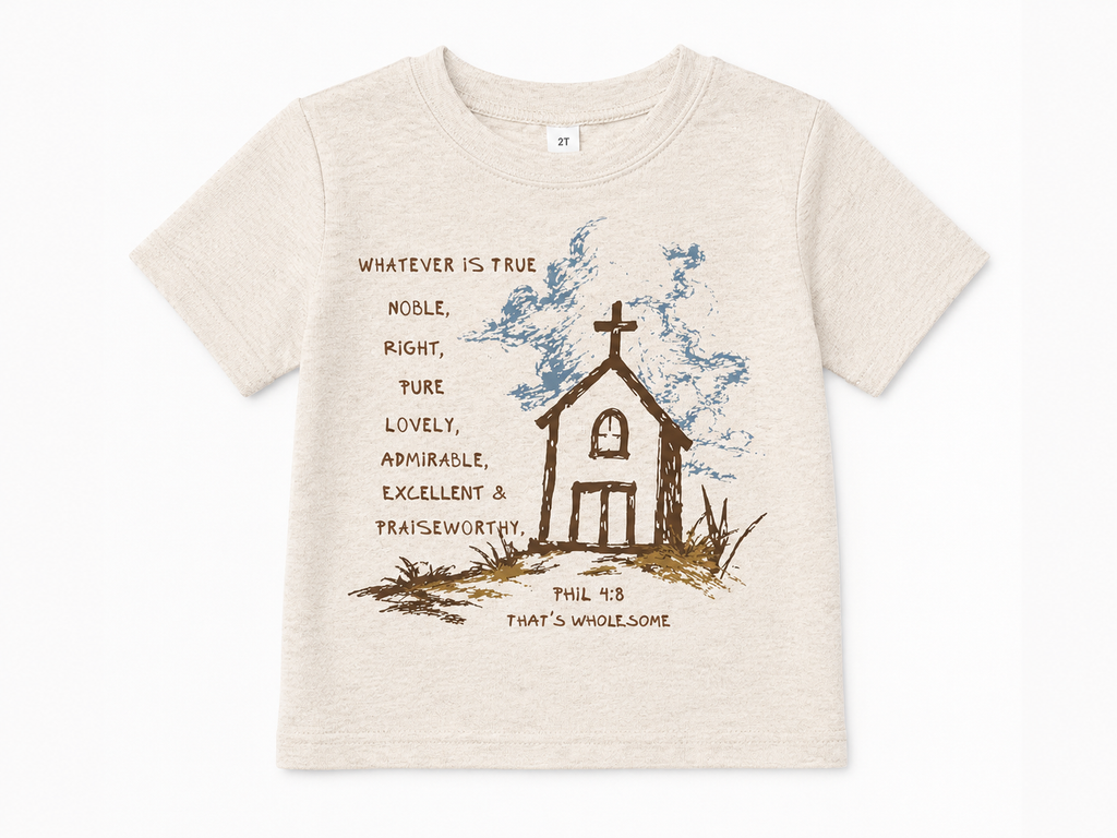 Baby Philippians 4:8 Tee