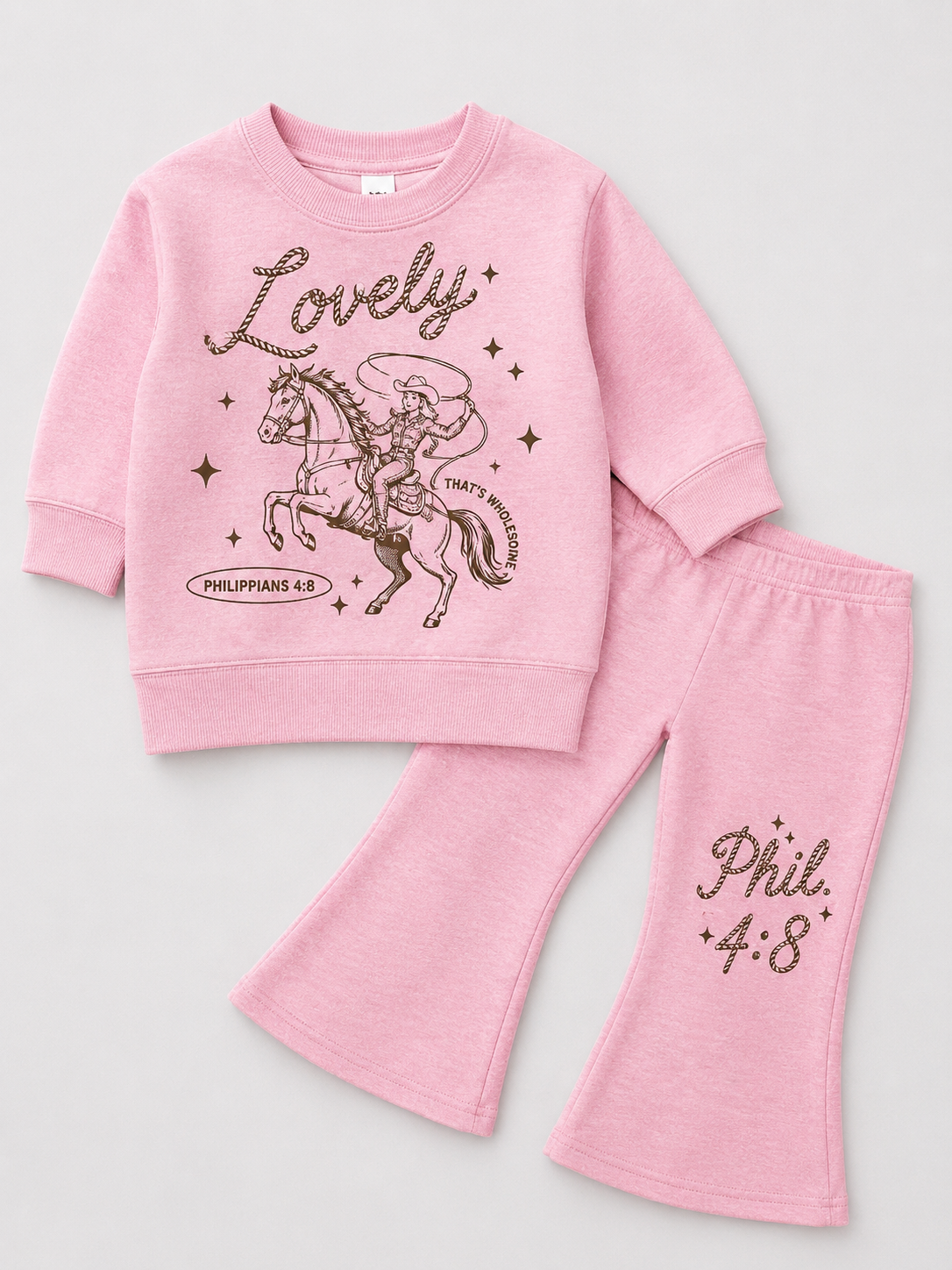 Baby Cowgirl Pink Lovely Set