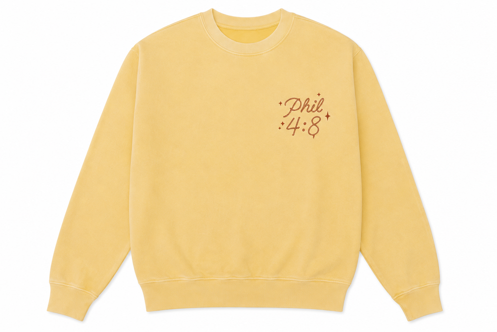 Adult Vintage Sunflower Crewneck