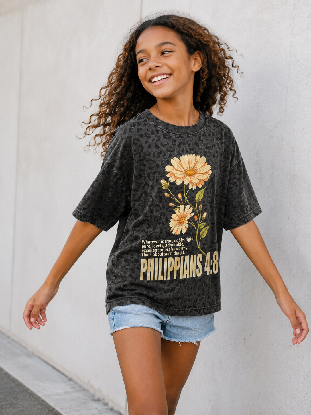 Kids Leopard Tee