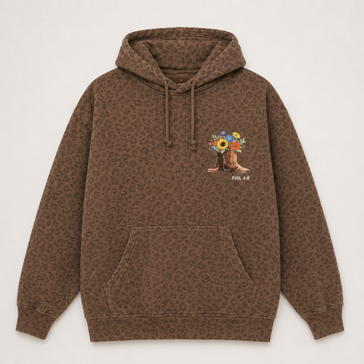 Adult Leopard Hoodie