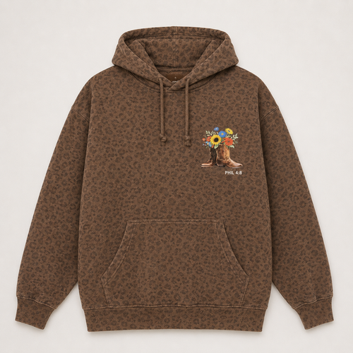 Adult Leopard Hoodie