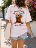 Adult Whatever Is Lovely Tee