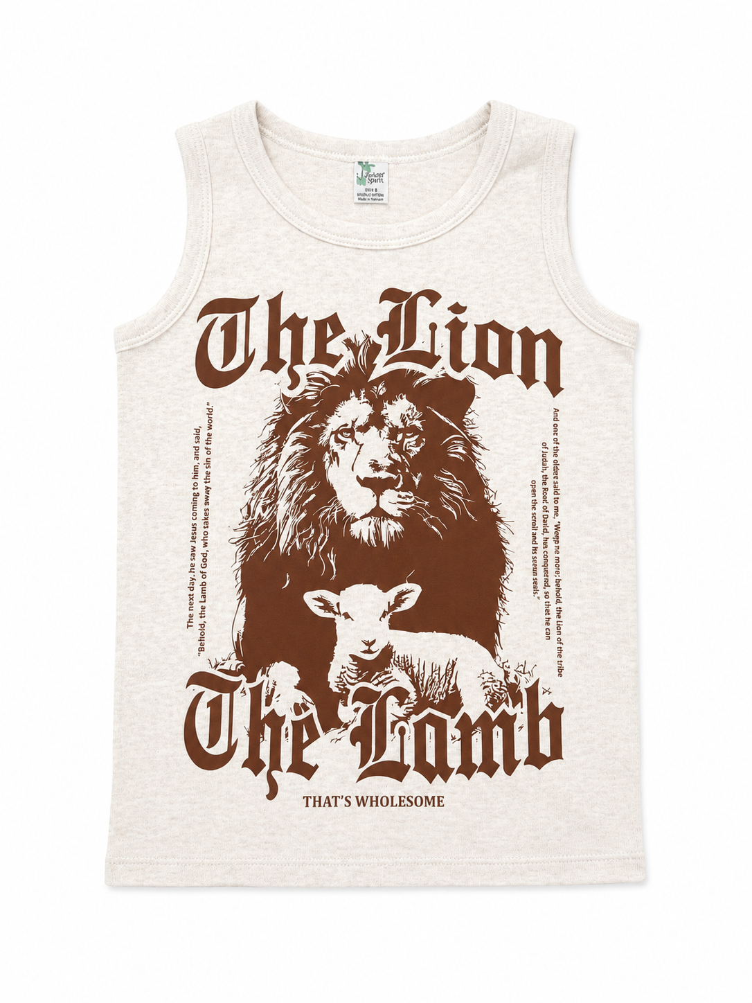 Kids Lion & Lamb Tank