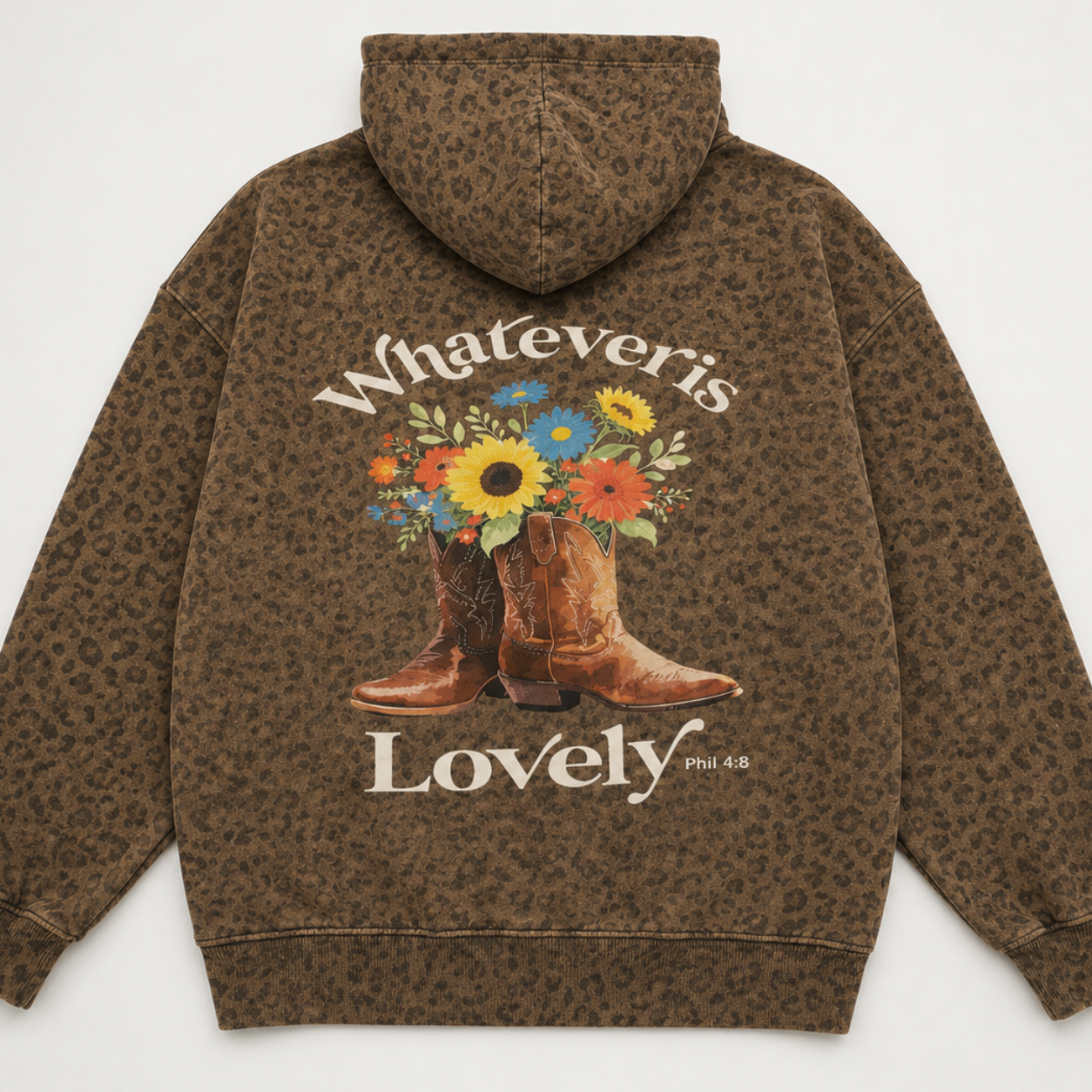 Adult Leopard Hoodie