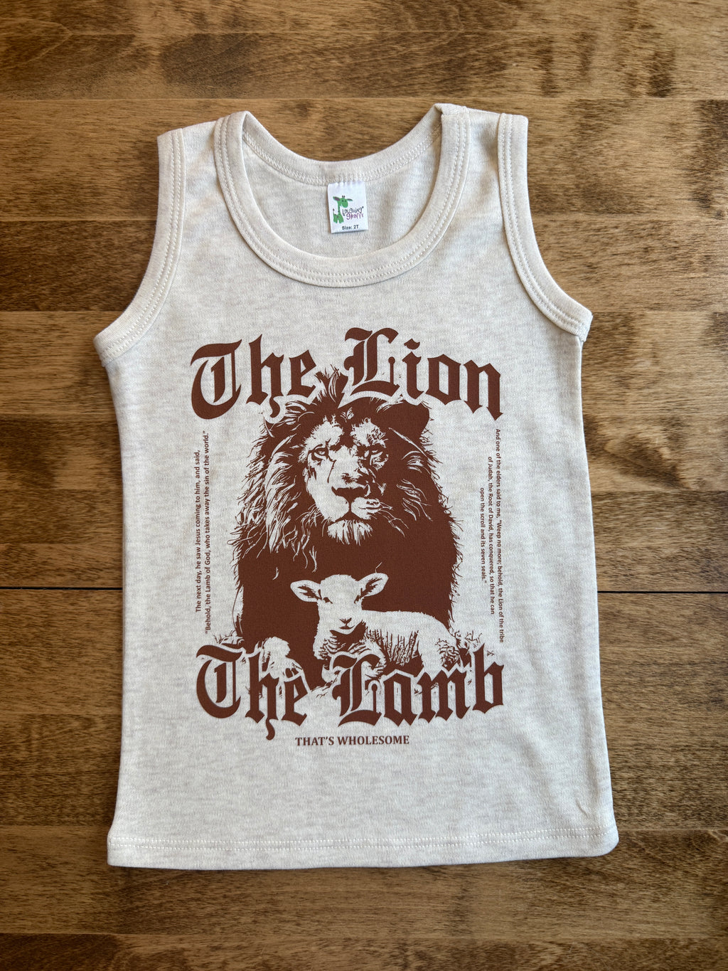 Toddler Lion & Lamb Tank